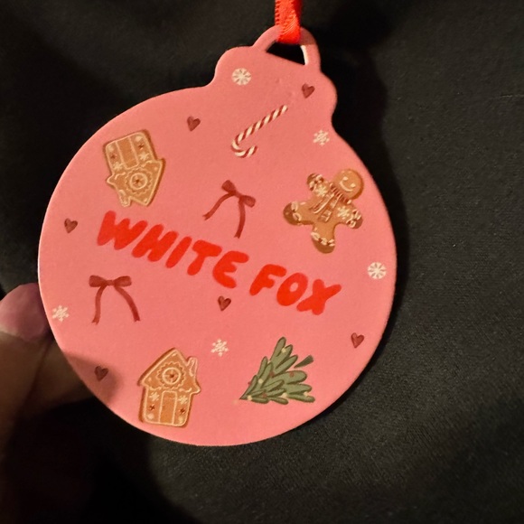 White Fox Boutique Black and Pink Hoodie - Picture 5 of 7